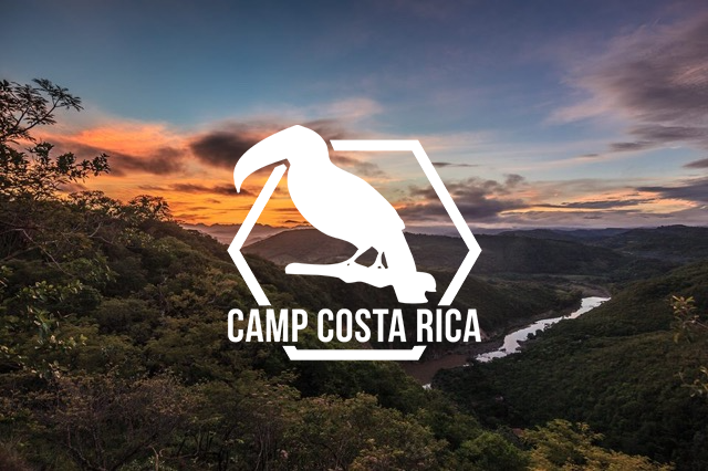 Camp costa rica with icon 